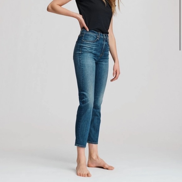 rag & bone Denim - Rag & Bone Nina High Rise Cigarette Jeans Size 24 NWT Premium Denim